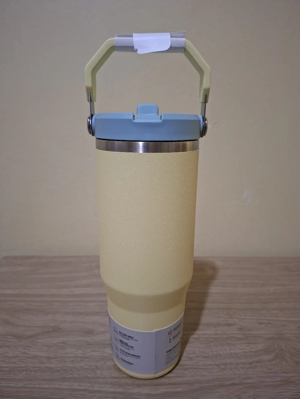 STANLEY The Ice Flow  Flip Straw Tumbler 30 Oz 12 Hrs Cold color: Pomelo new - Picture 2 of 3
